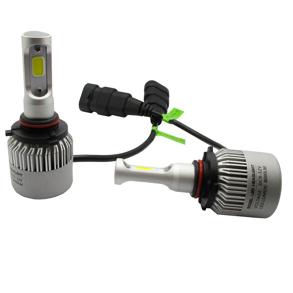 2 шт. Автомобильные светодиодные лампы 9005 HB3 6000K лм|led hb3|led 9005auto fog |