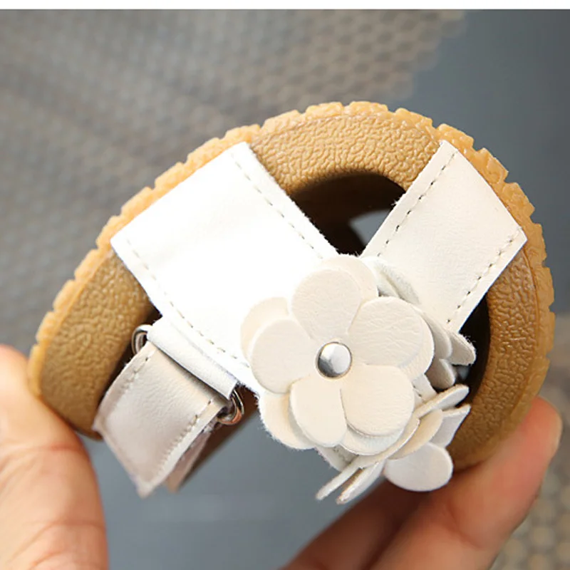 Новая мода 2021 детские сандалии для девочек Летнее пляжное с цветочным принтом