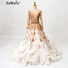 Китайский онлайн магазин Свадебное платье с австрийскими перьями и блестящими золотыми лентами Свадебные платья 2016 Новый дизайн