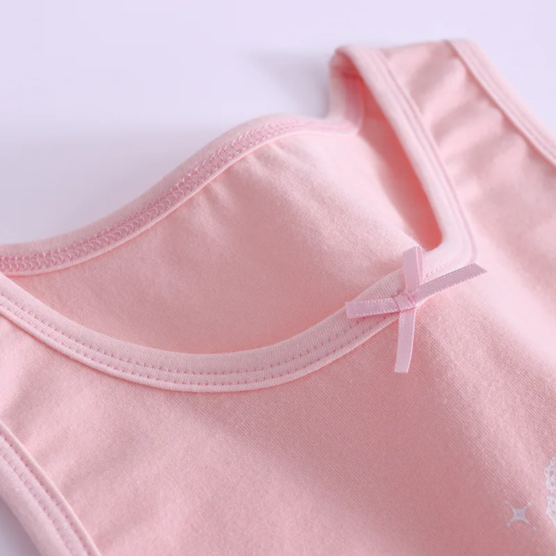 Нижнее белье для девочек хлопковый топ трусы комплекты из 2 предметов нижнее