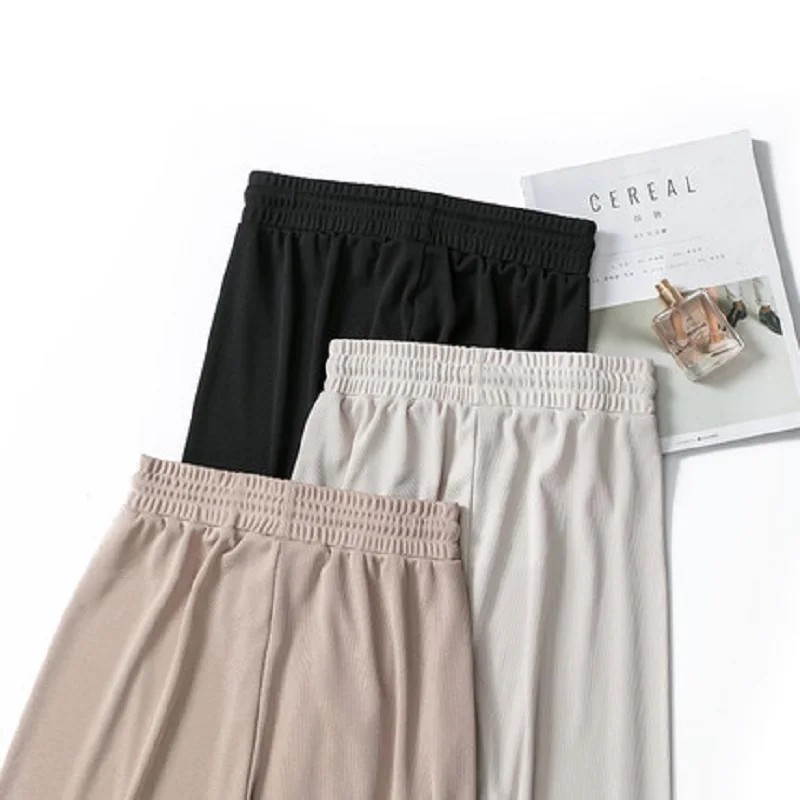 Женские укороченные брюки весна лето 2019 г. ulzzang wild ins широкие в стиле хип хоп с
