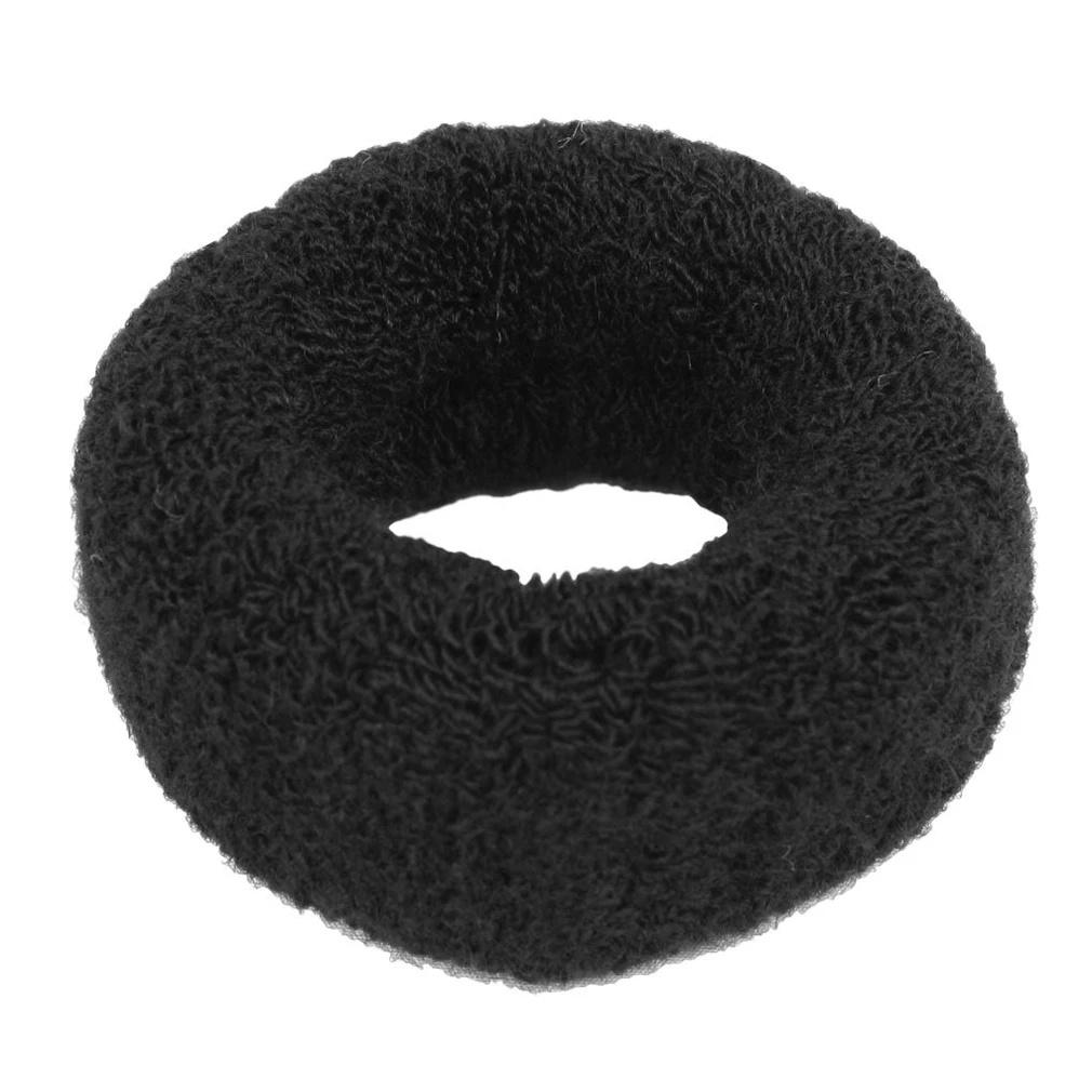 Прически черный Терри хвост держатель 1 6 &quotширокий эластичный повязка на