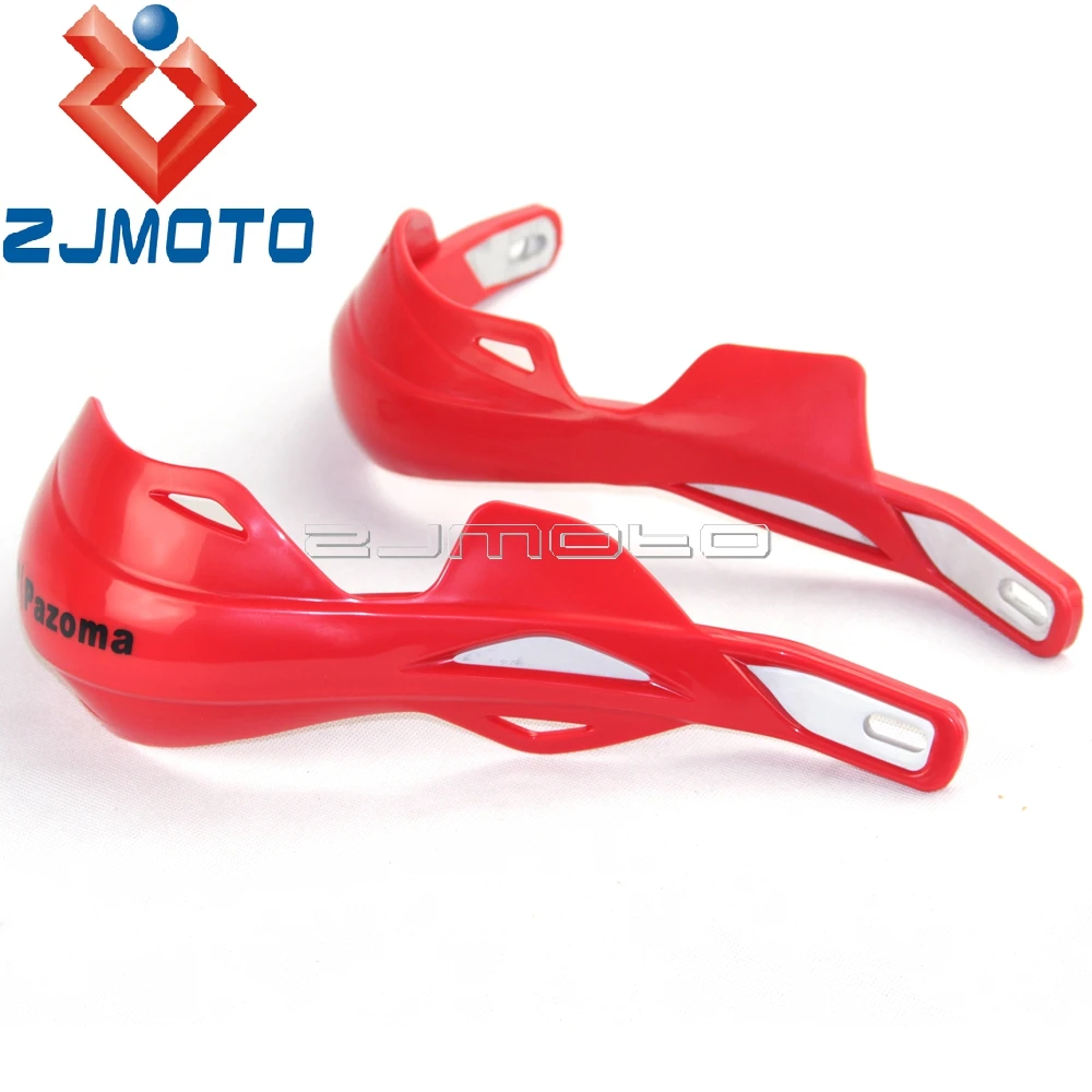 Фото Красные накладки на руль ZJMOTO 22 мм 28 мм для диртбайка, Раптор 7/8 