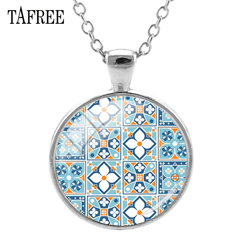 TAFREE Azulejo португальский красивое женское ожерелье украшение на шею новая мода
