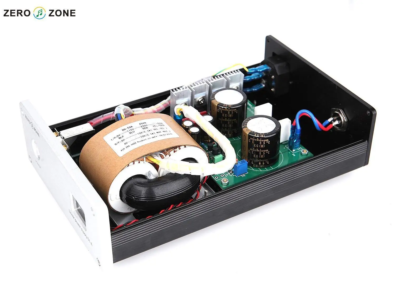 ZEROZONE Hiend S22 65VA Hi-Fi линейный Мощность питания высшего LPS для предусилитель/DAC DC5V-36V