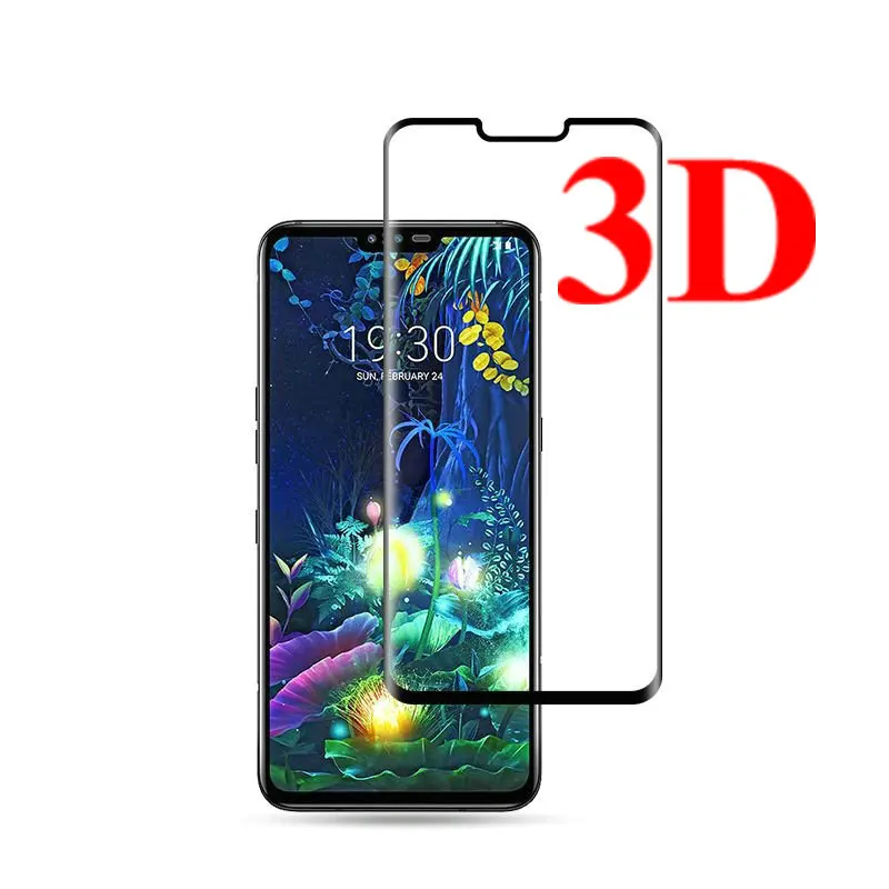 3D 9H изогнутый край закаленное стекло протектор экрана для LG V50 ThinQ 5G LM V500N V40 V405QA V405TA