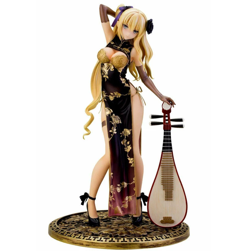 10.5&quot SKYTUBE STP Jin-Lian Cheongsam Sexy Girl 1/6 Scale Boxed 27cm Adult PVC Action Figure Collection Model Doll Toys Gift | Игрушки и
