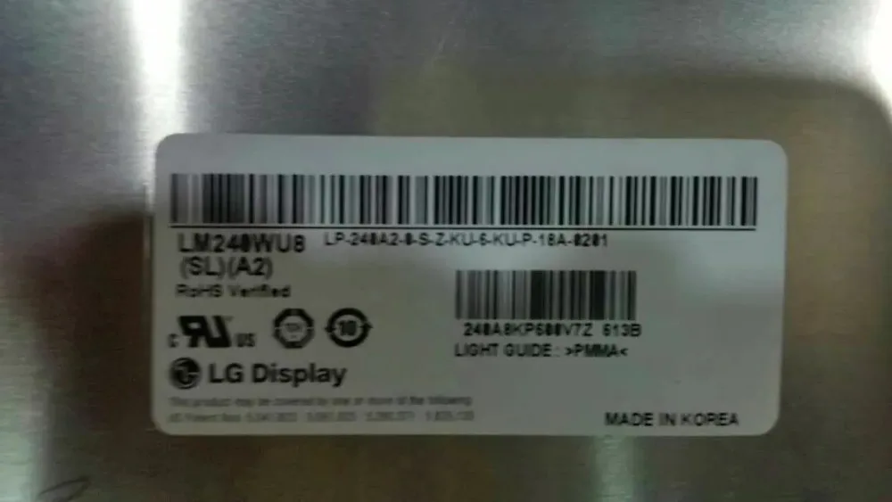 Модуль ЖК дисплея LM240WU8 (SL) (A2) SLA2 SL A2 24 дюймовый 1920*1200|panel|panel displaypanel lcd |