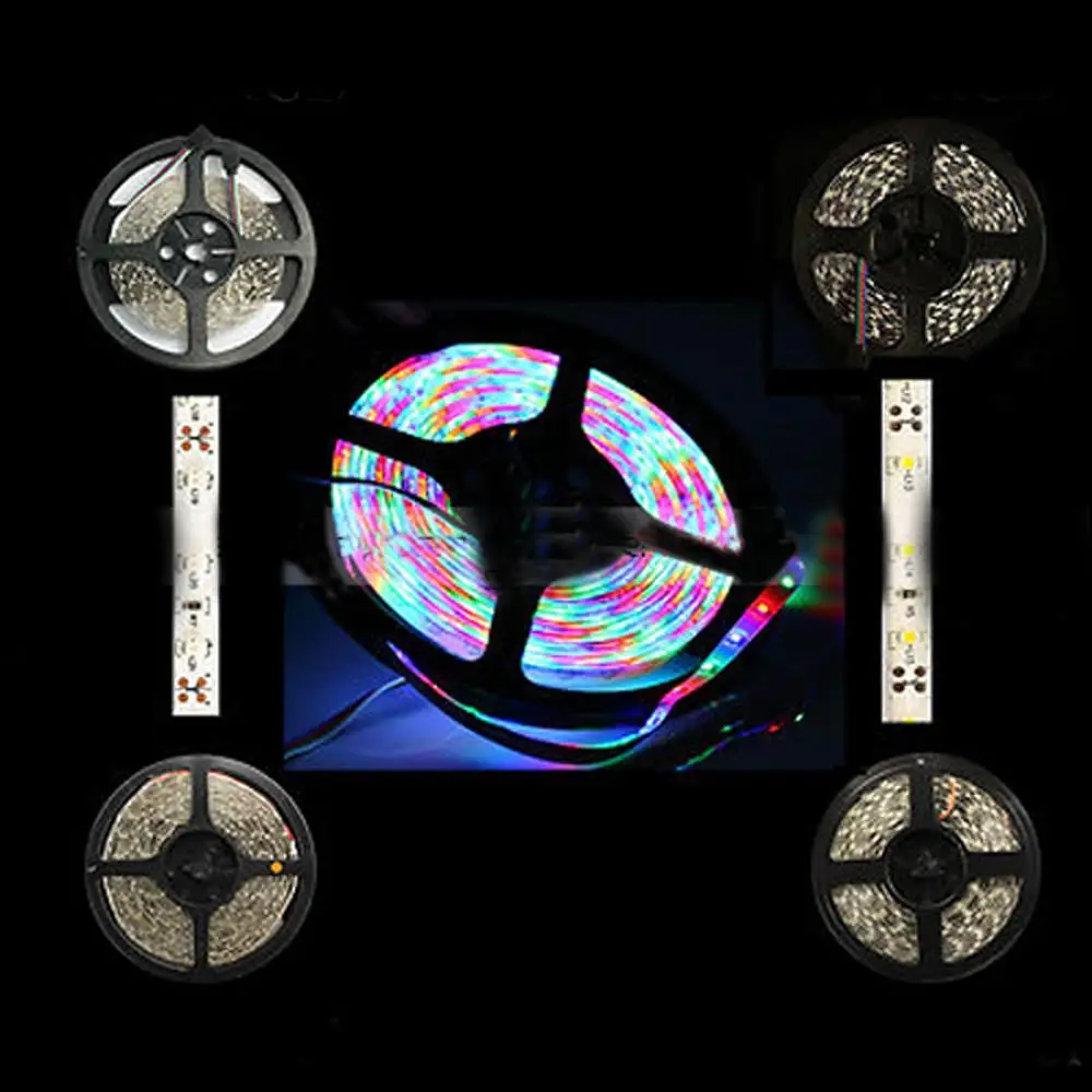 Vehemo 3528 300 светодиодный Светодиодный s RGB светильник полоса stips 24Key ИК пульт