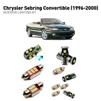 led interior lights for chrysler sebring convertible 1996 2000 15pc led lights for cars lighting kit automotive bulbs canbus