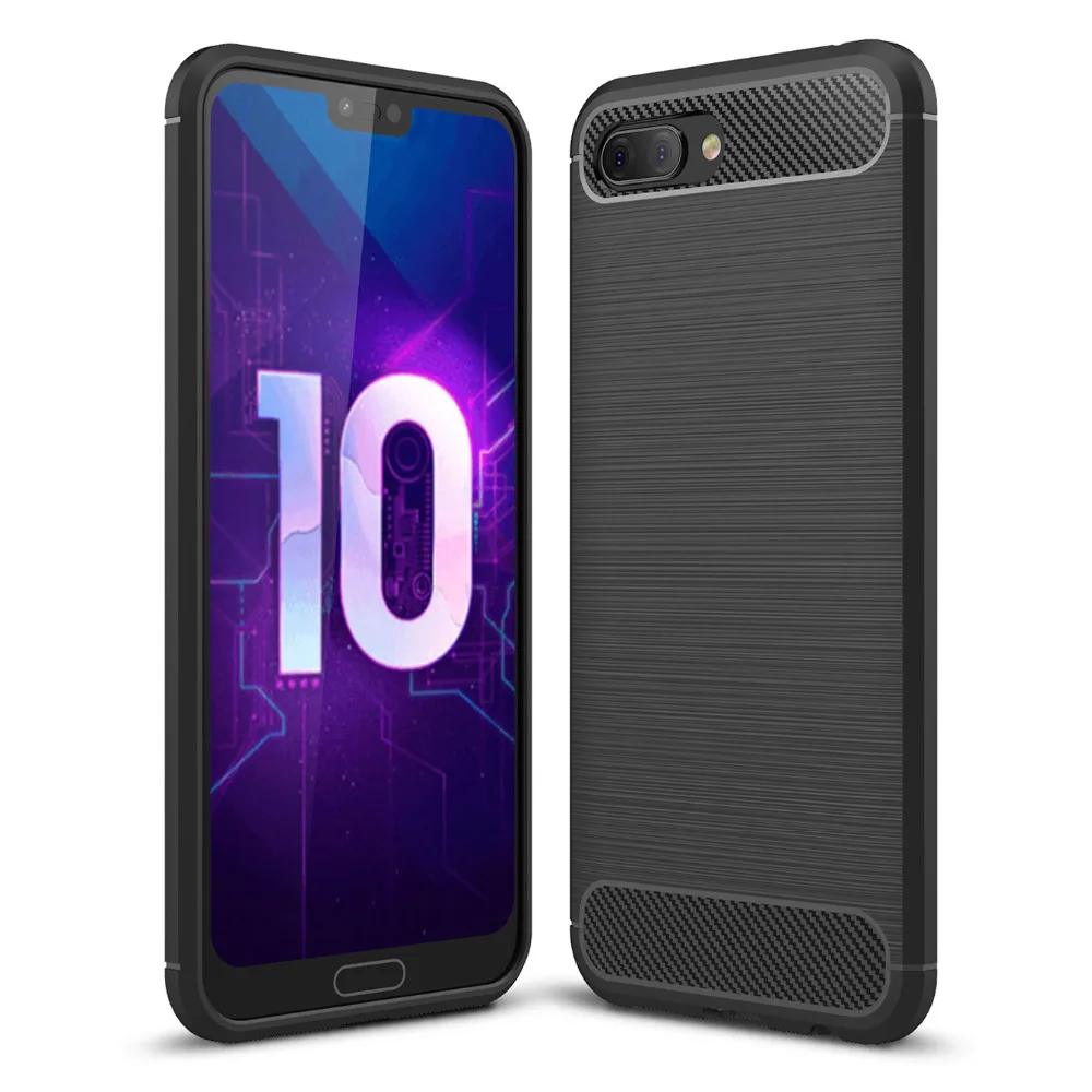 Чехол для телефона Huawei Honor 10 роскошный противоударный матовый мягкий