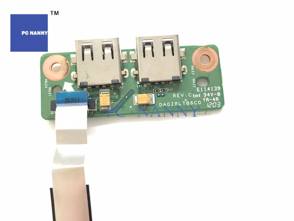 ПК няня Подлинная оригинал для Acer 5349 5749 USB порт плата с кабелем DA0ZRLTB6C0 3JZRLUB0000