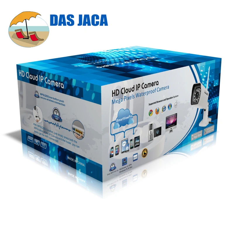 Беспроводная ip камера Das Jaca 8GB 1 0 Mega 720P HD инфракрасная ночного видения для