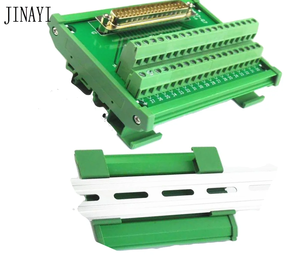 37 контактный DB37 D SUB Штекерный разъем PCB для модуля прерывания