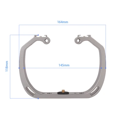 Алюминиевый Стабилизатор-подставка для камеры GoPro xiaoyi