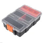 Аппаратные средства коробка прозрачный многофункциональная коробка для хранения инструментов чехол Пластик Органайзер