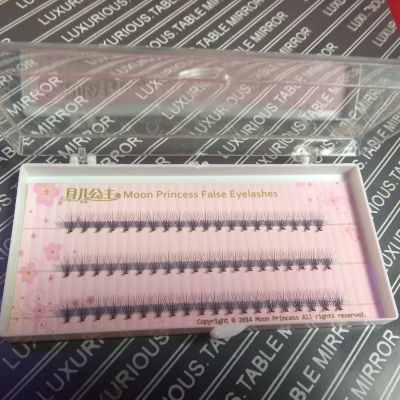 120 PC/Set Individual Black Mink Fake False Eyelashes Natural Long Extension Makeup Eye Lashes 9/10/11mm |