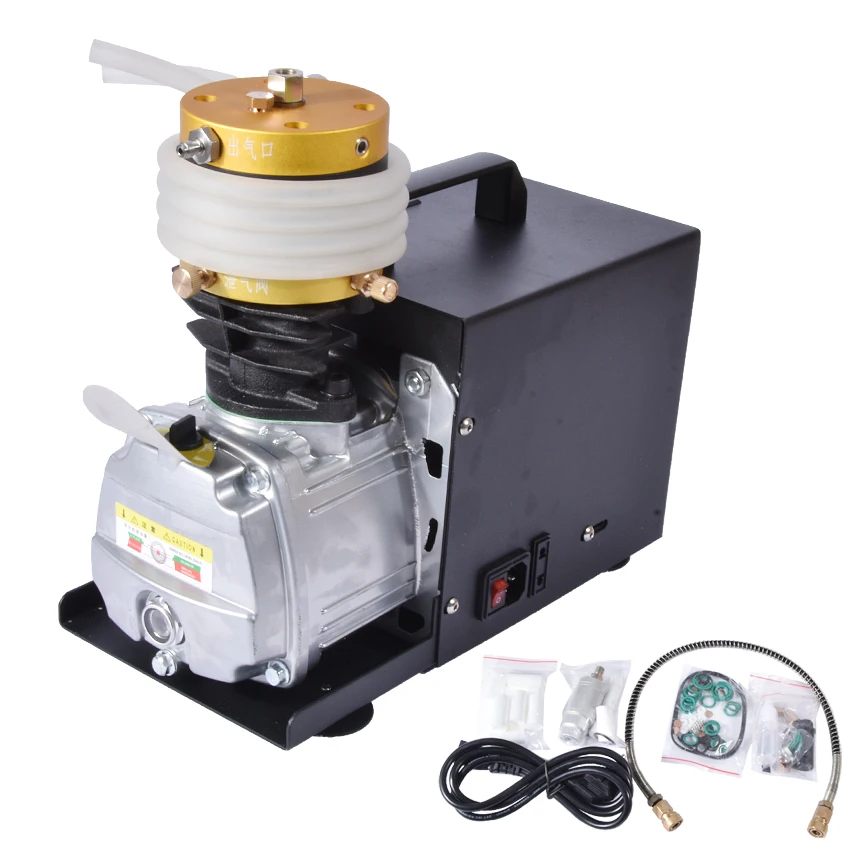 

1 pcs / lot 30MPa air compressor 220 V 50Hz high-pressure air pump Electric cylinder 2800R/min High pressure air pump