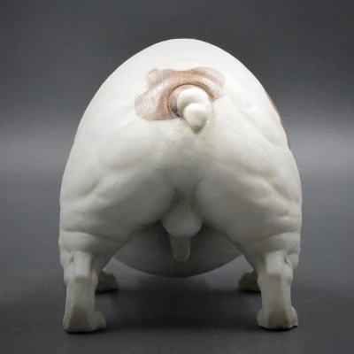 British Bulldog Dog Model Jewelry Resin Crafts Simulation Gift Car Home Decorations | Дом и сад