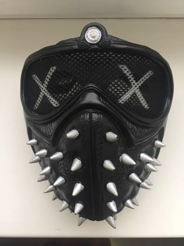 Часы Dogs Aiden Pearce полумаска для лица ветрозащитная теплая игра косплея |