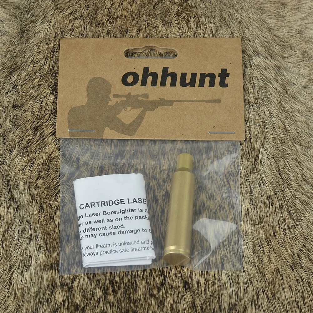 Ohhunt 303 6,5x55 8X57JS 8X57JRS 8 мм. 30-06/25-06/270WIN 7 мм 9,3X62 300WIN 12G 20GA Картридж красный лазерный Коллиматорный прицел с визированием