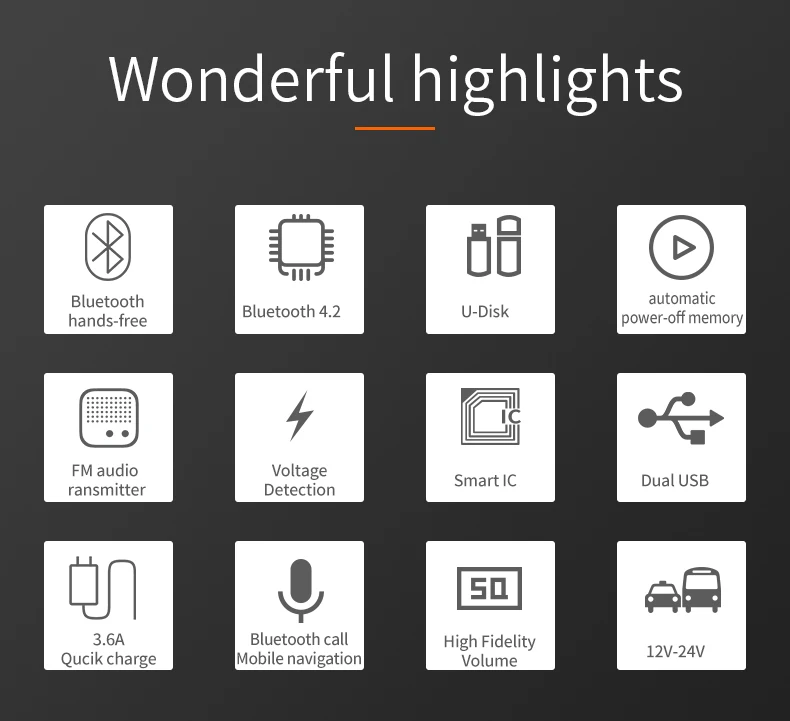 Автомобильный комплект Bluetooth, fm-передатчик, mp3-плеер, светодиодный, двойной, USB, 3.1A, быстрая зарядка, дисплей напряжения, TF, музыка, U диск, AUX воспроизведение