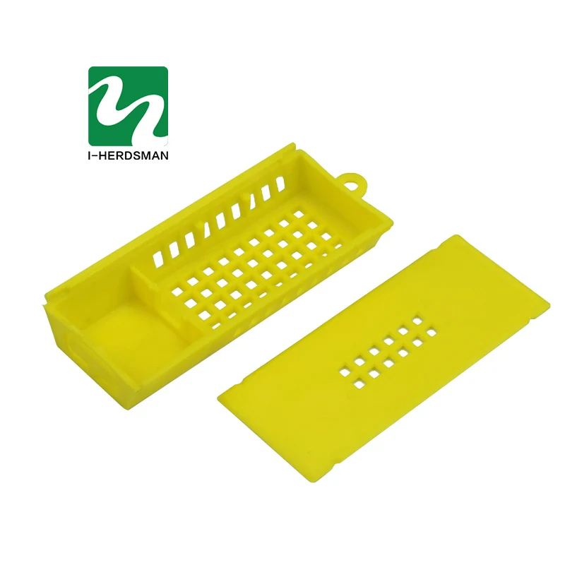 30 pcsBeekeeping Инструменты Королева клетка удлиняется Рассылки королева Желтый