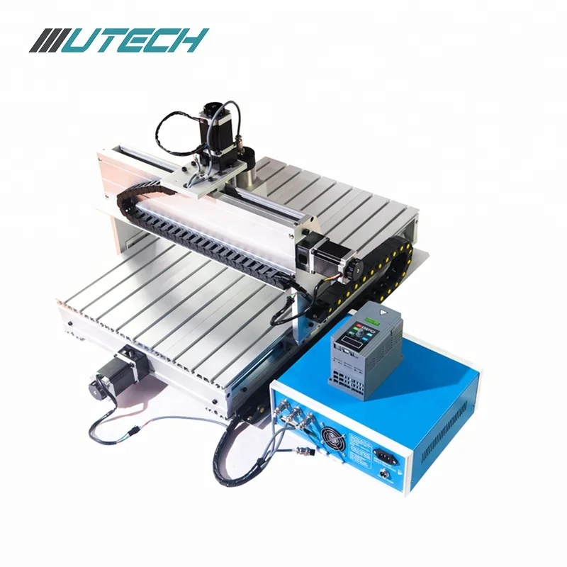 UTECH MACH3 USB управление ЧПУ 6040 300 Вт шпиндель маршрутизатор мини гравировальный