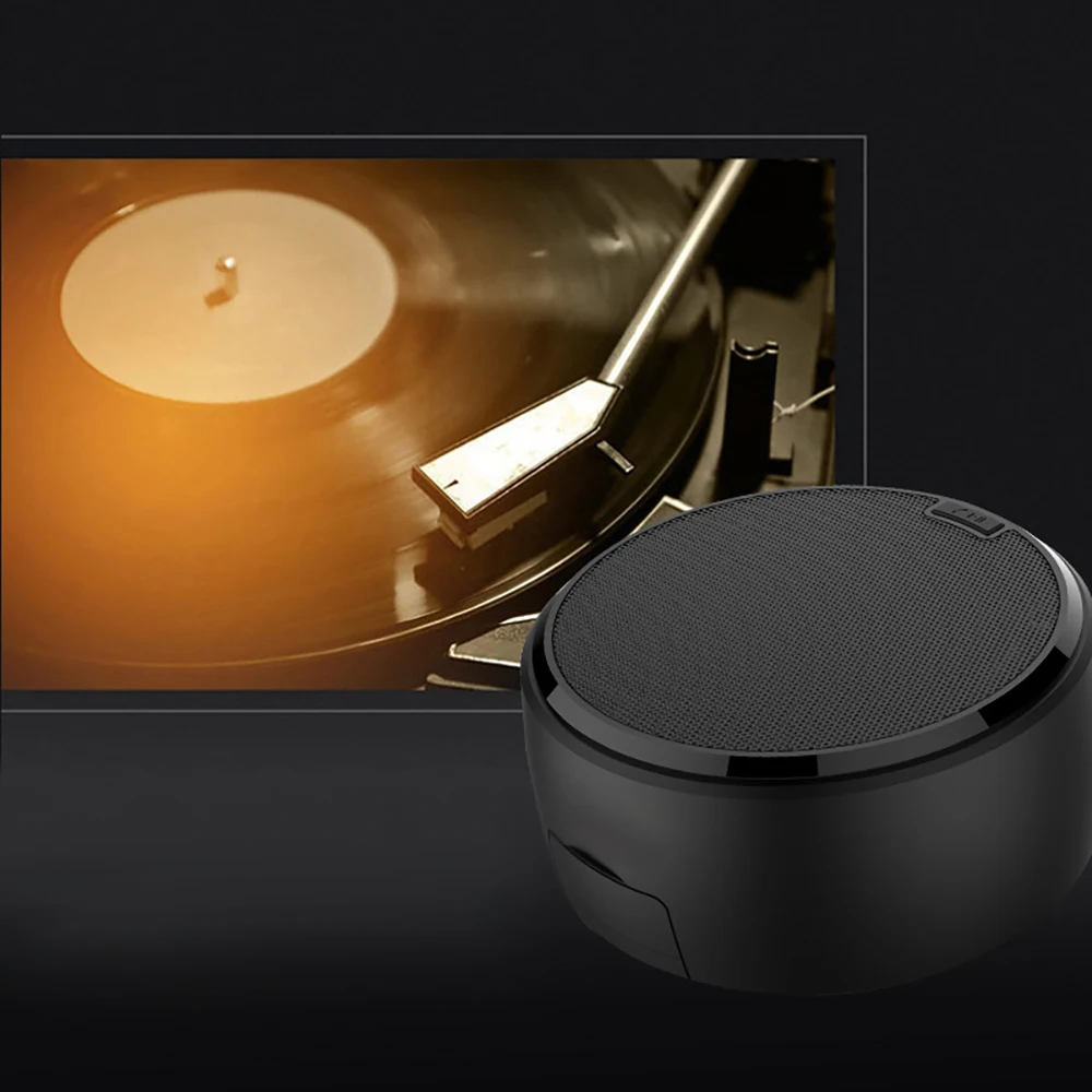 Fornorm Беспроводной Hi Fi стерео Динамик Портативный Mini Bluetooth с держатель телефона