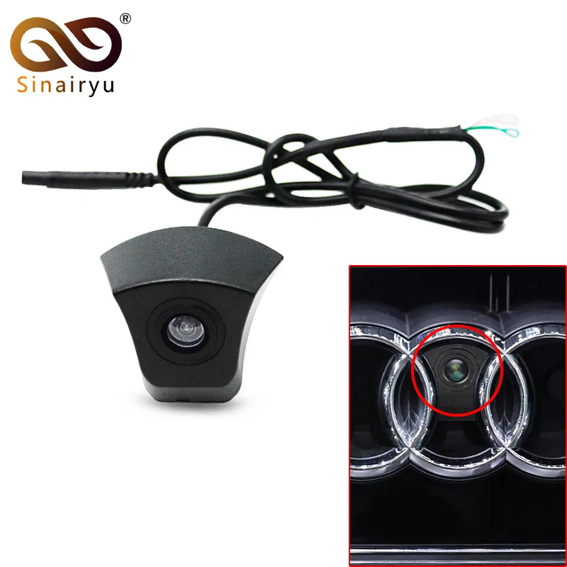 Камера переднего вида с ночным видением CCD HD для Audi Front Logo как и A1 A3 A4 A5 A6 A7 Q3 Q5 Q7 TT