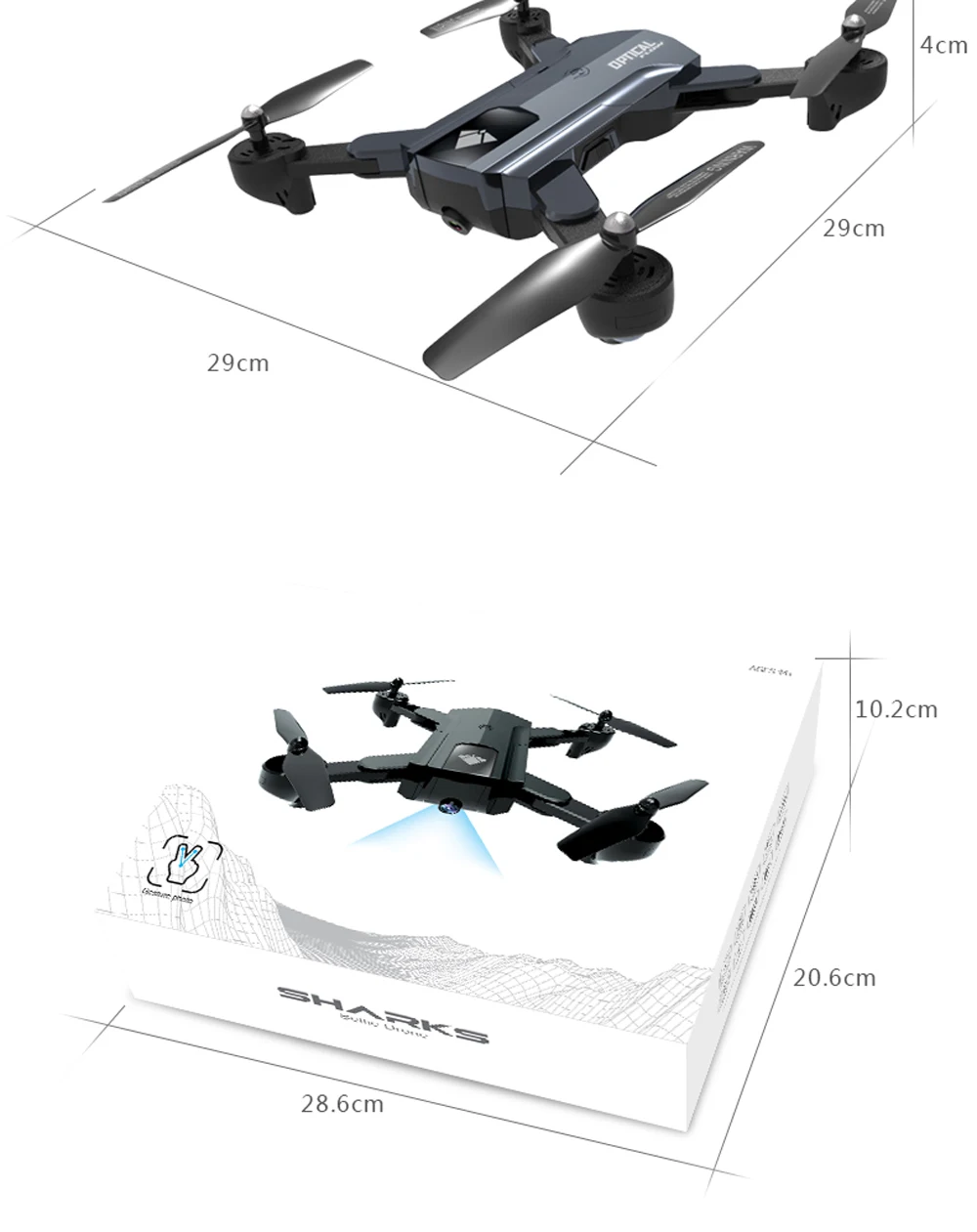 X196 Drone 20 минут беспилотники с камерой HD 720p 2MP RC Racing Follow Me FPV Quadcopter me | Игрушки и хобби