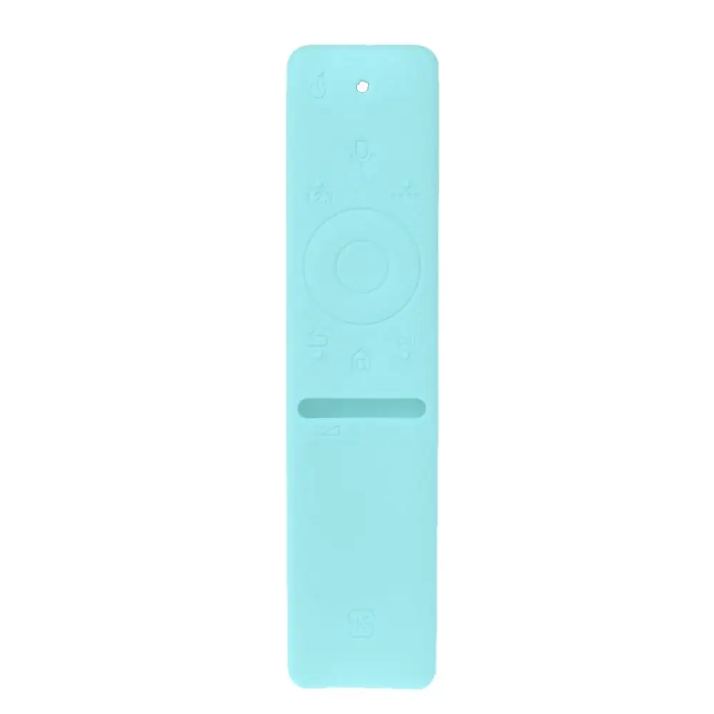 Noctilucent Blue Силиконовый чехол для samsung Smart tv Голосовая версия пульт дистанционного управления для UA55KU6300J, для UA55KU6880J, для UA49KS7300 - Цвет: Noctilucent Blue