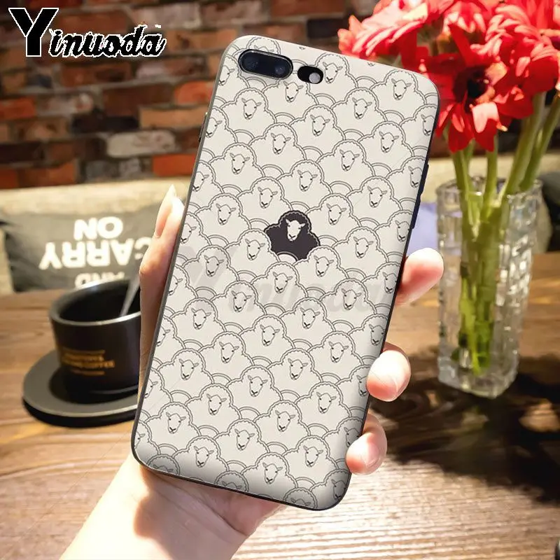Yinuoda hedgehog Sheep Новейшие супер милые телефонные чехлы для iPhone 7plus 6S 7 8 8Plus X XS XR MAX 5S 11Pro