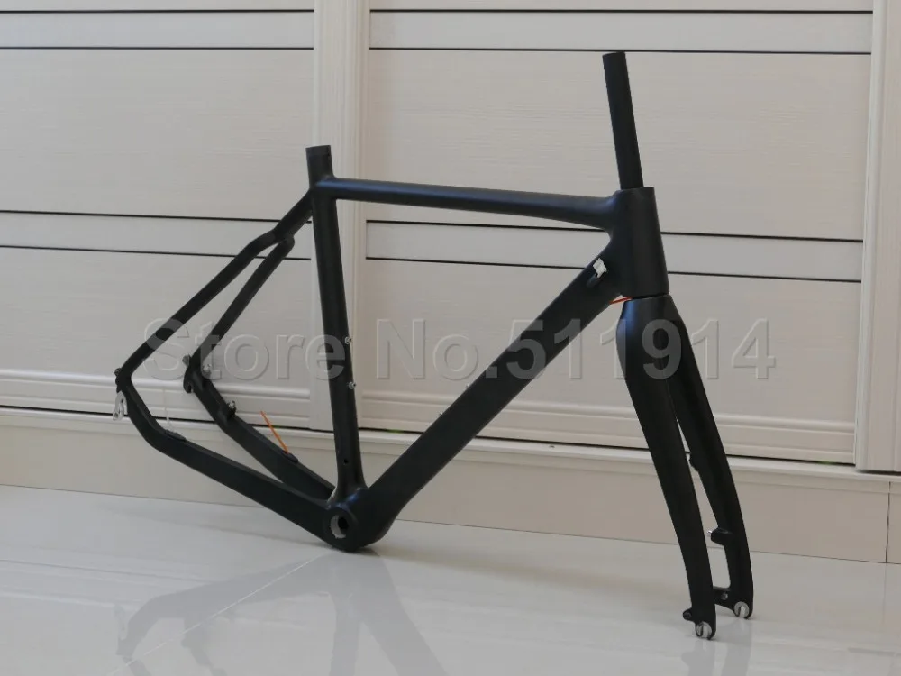 Карбоновый велосипедный диск 603 # Toray BSA/BB30 с рамкой и вилкой|disc brake|carbon fullcyclocross bike |