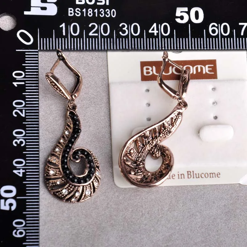 Индийские Ювелирные наборы подвеска в виде музыкальной ноты серьги гвоздики