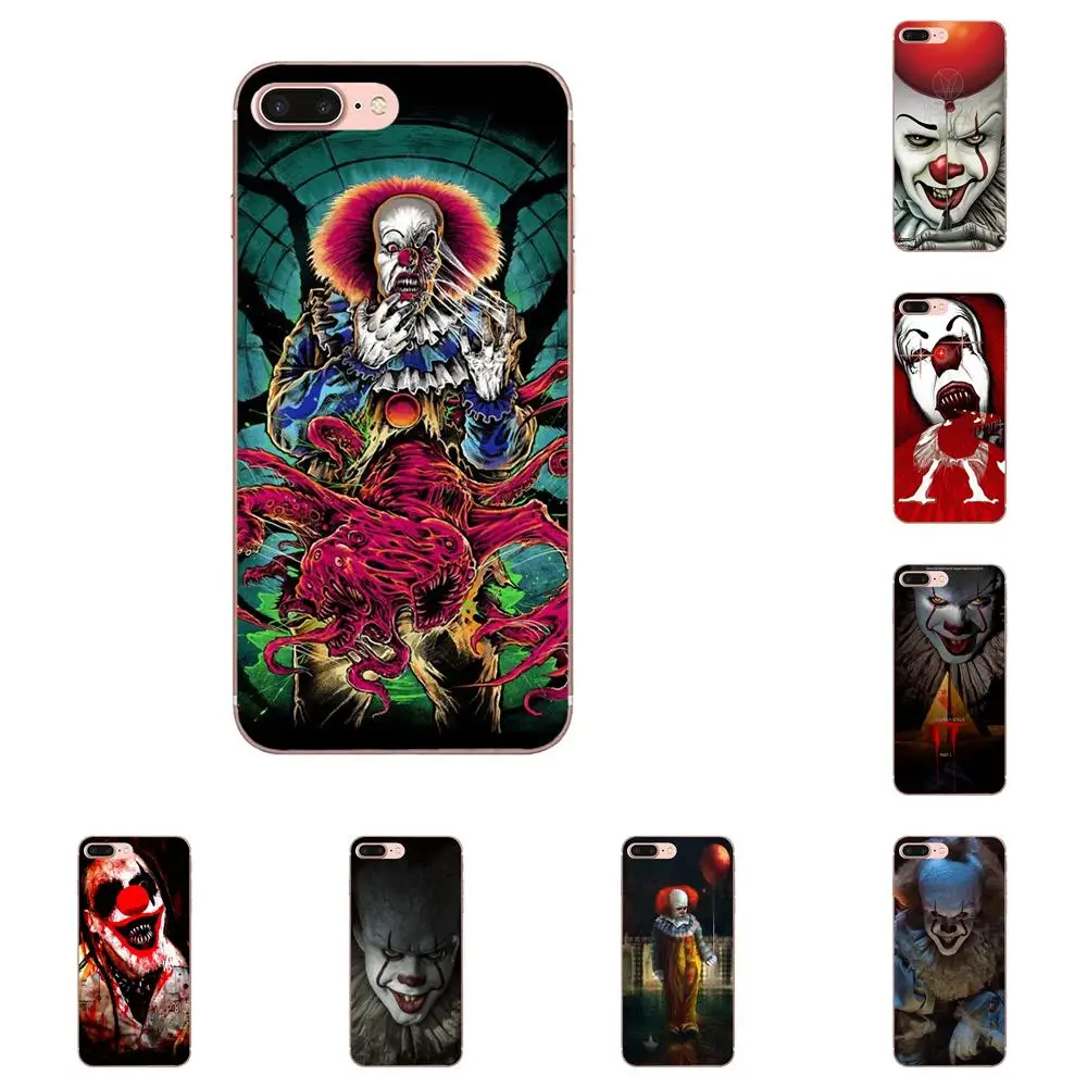 Яркий мягкий чехол Pennywise The Clown Horror 2 для Xiaomi Mi3 Mi4 Mi4C Mi4i Mi5 Mi 5S 5X 6 6X A1 Max Mix Note 3 4|Бамперы|