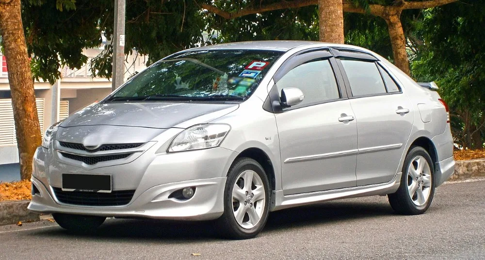 Высокое качество 21 шт ABS хромированная отделка Аксессуары покрытие для Toyota Vios Yaris