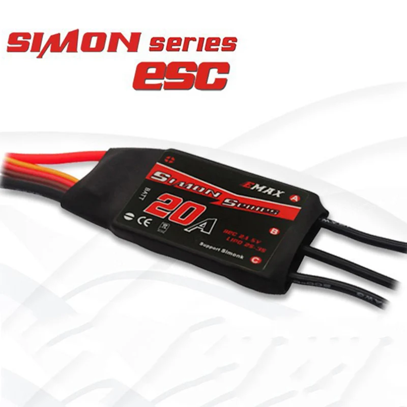 1 шт./4 шт. SimonK 12A 20A 30A 40A 60A 80A bec контроллер скорости бесщеточный ESC для FPV Quadcopter Drone kit - Цвет: 20A