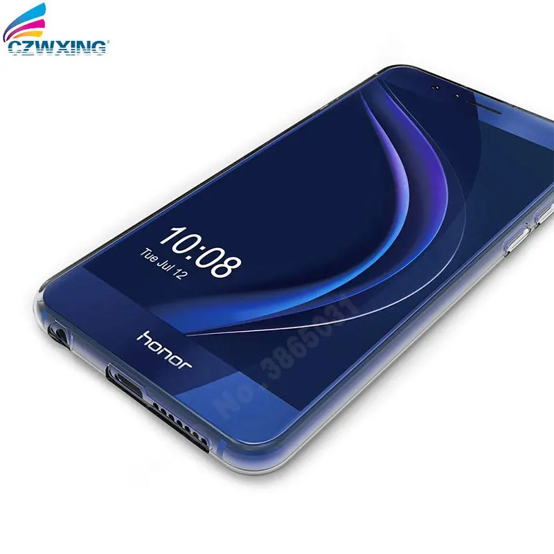 Чехол для Huawei Honor 8 Φ силиконовый прозрачный чехол из ТПУ телефона Honor8 FRD L19 L09 AL10