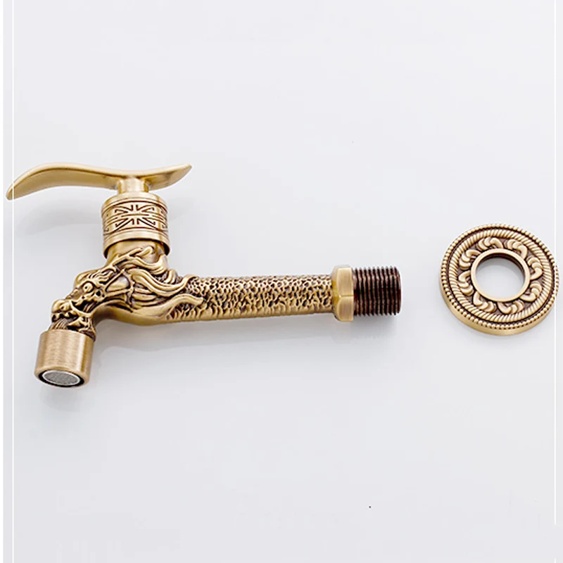 Современный декоративный смеситель Uythner из античной латуни бесплатная доставка