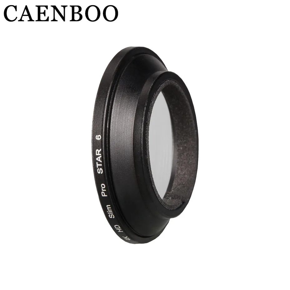 Star Filter CAENBOO объектив ND фильтры для XiaoMi Yi 4K+ плюс круговой ND2 4 фильтр Спортивная Экшн-камера протектор для Xiaomi Yi 4K аксессуары - Цвет: Star Filter