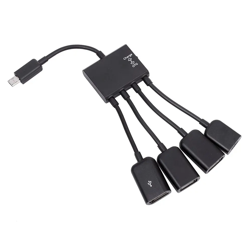 Leadzoe 4 портовый микро USB кабель для зарядки OTG планшета Android смартфона|usb hub usb|hub usbusb |
