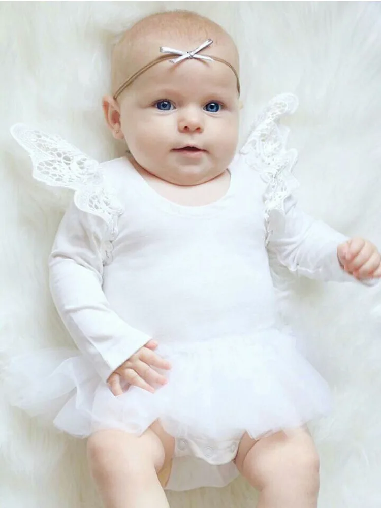 Cute Baby Dress Soft Cotton Newborn O-neck Long Sleeve Patchwork Mesh Toodler Girls 3 Colors XL27 | Детская одежда и обувь