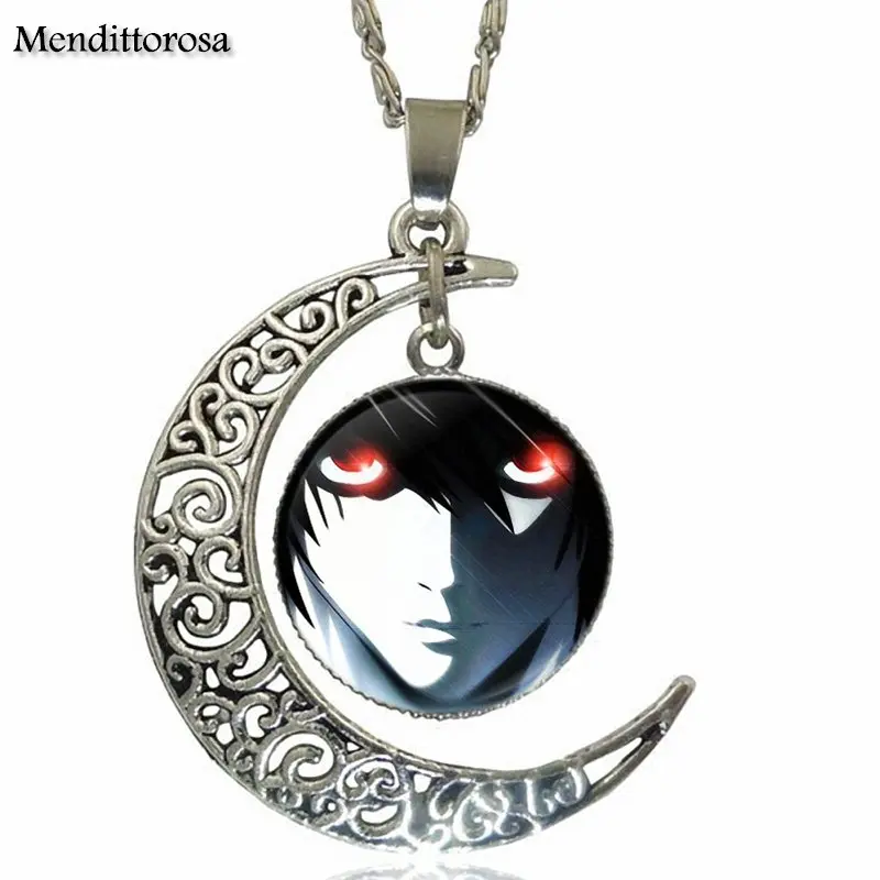 EJ Glaze Death Note L старинные ювелирные изделия с серебряным покрытием в форме