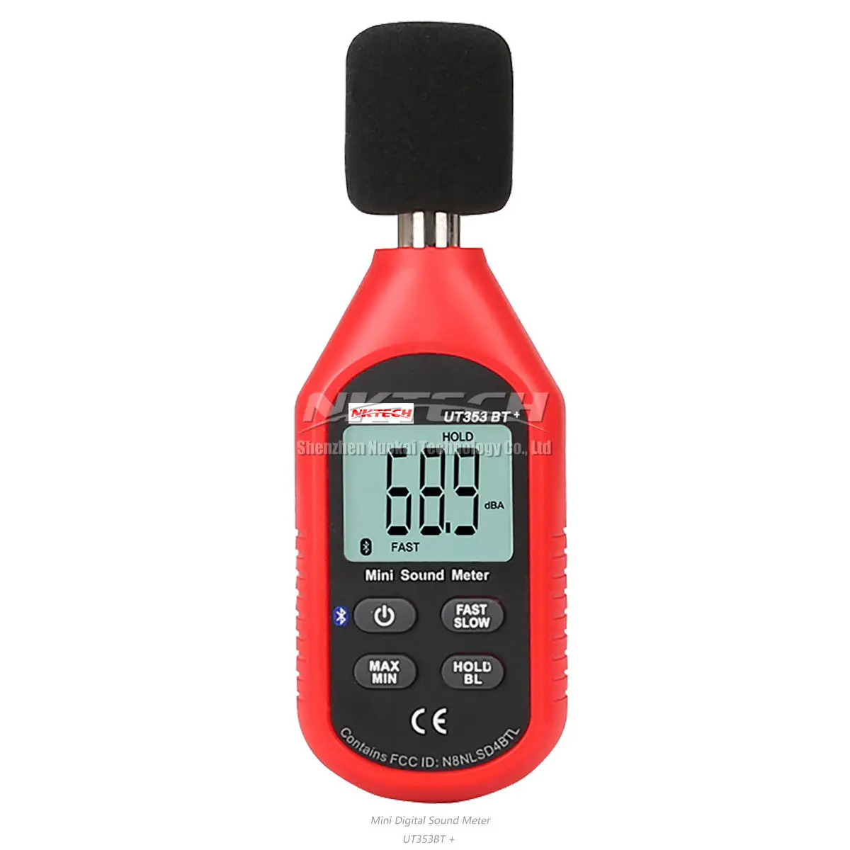 Nktech ut353bt шумомер цифровой bluetooth Шум метр тестер 30 130db децибел мониторинга