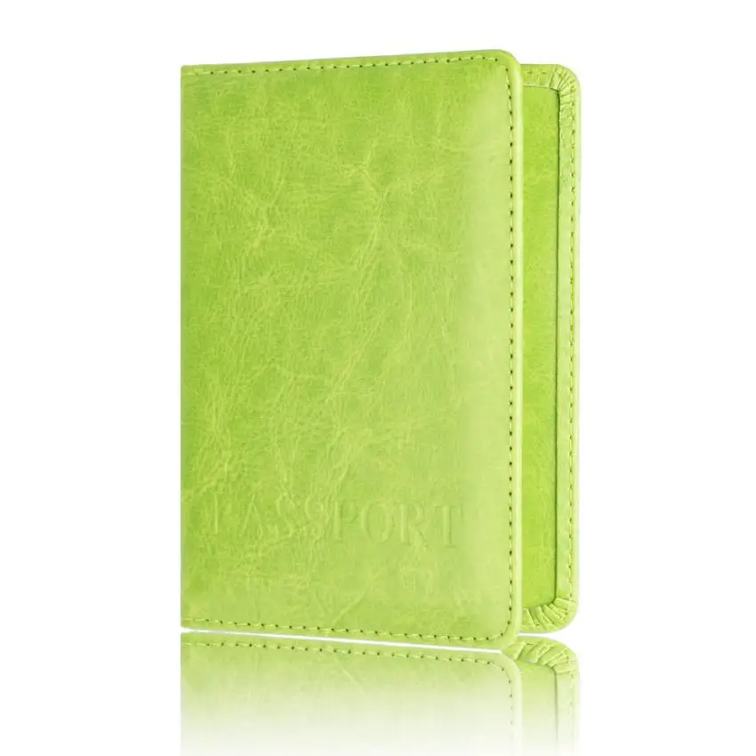 High Quality Fashion Card Holder Passport Protector Wallet Business Soft coinCover Leather Clutch #A30 | Багаж и сумки