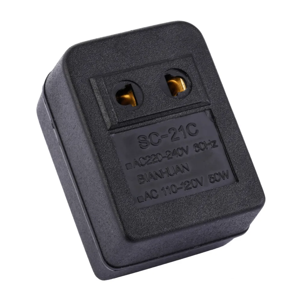 50 Вт штепсельная вилка американского стандарта AC Мощность 220V 240V до 110V 120V 50/60Hz