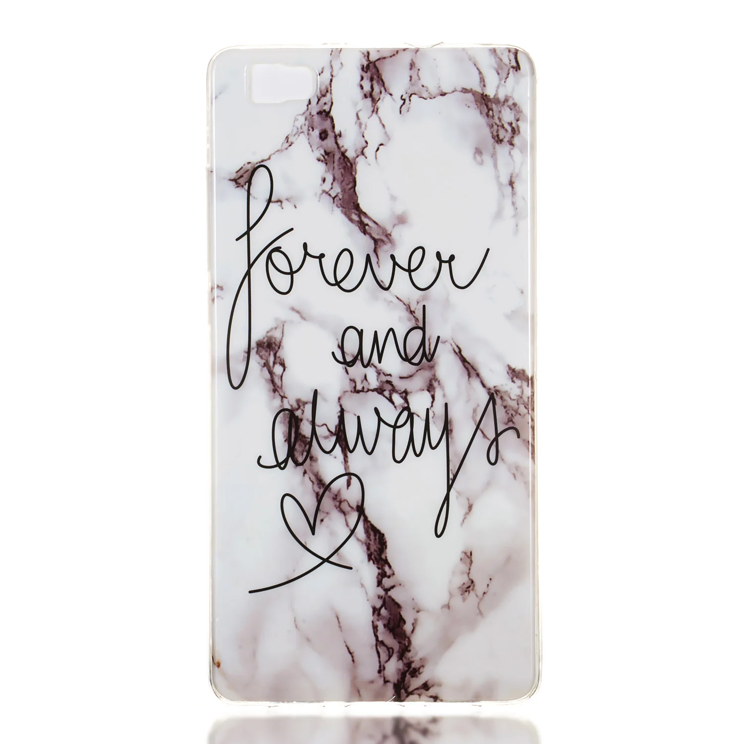 Marble Patterned Case For Huawei P8 Lite ALE-L21 Back Bumper Cover P8Lite Soft TPU Silicone Protective Cases Fundas |