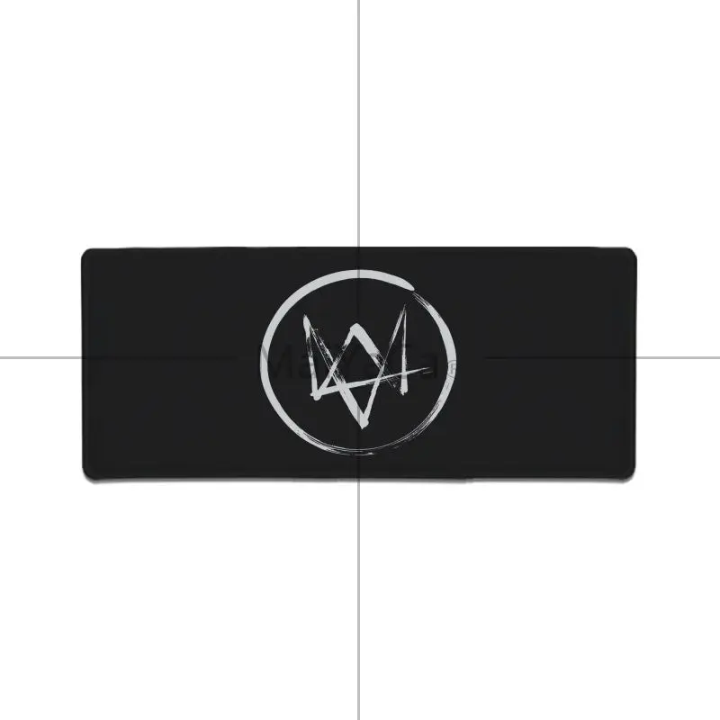Lock Edge 30x80cm MaiYaCa Нескользящие ПК часы собаки 2 логотип резиновая мышь прочный Настольный коврик для мыши игровая мышь подкладка для коврика для ПК ноутбук Настольный коврик - Цвет: Lock Edge 30x80cm
