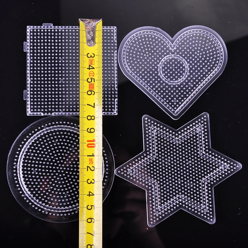 Мини Хама 2 6 мм Pegboards 4 шт./компл. маленькие круглые Шесть звезд сердце квадратной